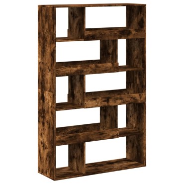 vidaXL Βιβλιοθήκη Καπνιστή Δρυς 100x33x156,5cm από Επεξεργασμένο Ξύλο 1 τεμ.