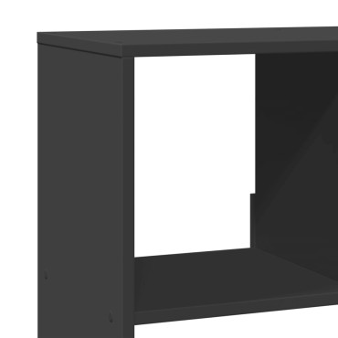 vidaXL Βιβλιοθήκη/Διαχωριστικό Χώρου Μαύρη 100x33x156,5cm Επεξ. Ξύλο 1 τεμ.