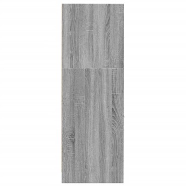 vidaXL Συρταριέρα Γενικής Χρήσης Γκρι Sonoma 30x41x118cm Επεξ. Ξύλο 1 τεμ.