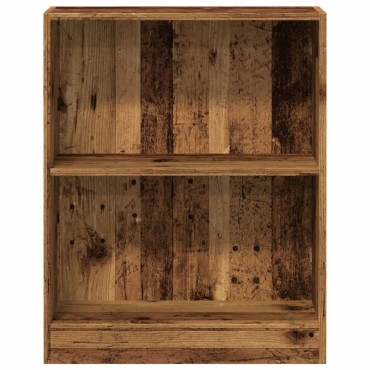 vidaXL Βιβλιοθήκη Όψη Παλαιού Ξύλου 60x24x76cm Επεξεργασμένο Ξύλο 1 τεμ.