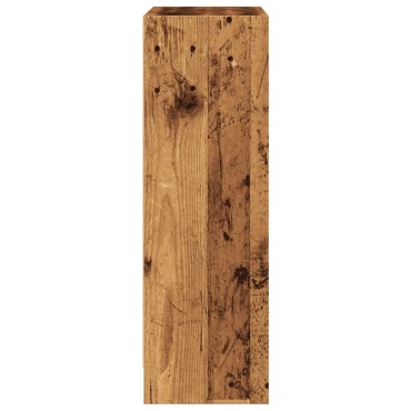 vidaXL Βιβλιοθήκη Όψη Παλαιού Ξύλου 60x24x76cm Επεξεργασμένο Ξύλο 1 τεμ.