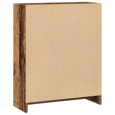 vidaXL Βιβλιοθήκη Όψη Παλαιού Ξύλου 60x24x76cm Επεξεργασμένο Ξύλο 1 τεμ.