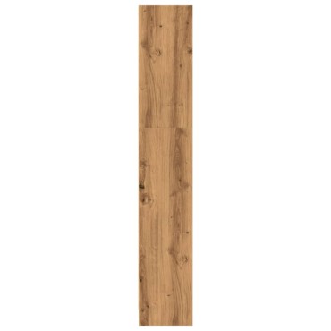vidaXL Βιβλιοθήκη Αρτισιανή Δρυς 80x24x143cm από Επεξεργασμένο Ξύλο 1 τεμ.