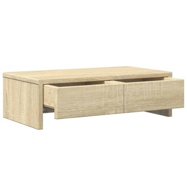 vidaXL Βάση Οθόνης Sonoma Δρυς 50x27x15 εκ. από Επεξεργασμένο Ξύλο
