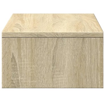vidaXL Βάση Οθόνης Sonoma Δρυς 50x27x15 εκ. από Επεξεργασμένο Ξύλο