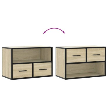 vidaXL Έπιπλο Τηλεόρασης Sonoma Δρυς 60x31x39,5cm Επεξ. Ξύλο