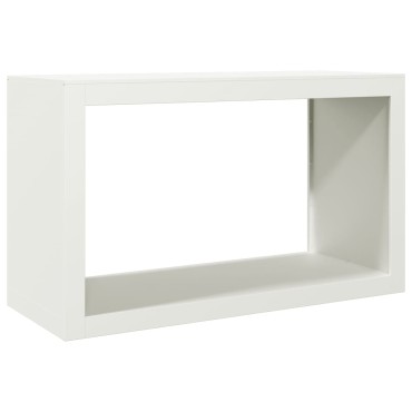 vidaXL Ράφι Καυσόξυλων Λευκό 100x40x60 εκ. Ατσάλινο