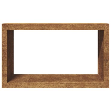 Ράφι για καυσόξυλα vidaXL 100x40x60 cm Ατσάλι σκληρυθέν στον αέρα