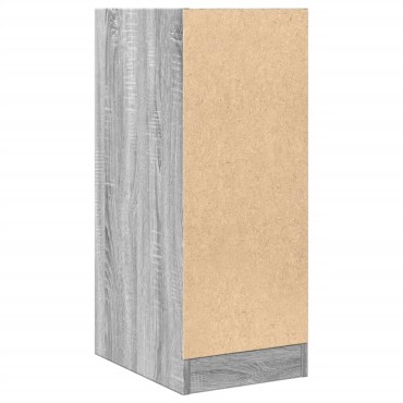 vidaXL Συρταριέρα Γενικής Χρήσης Γκρι Sonoma 30x41x77,5cm Επεξ. Ξύλο 1 τεμ.