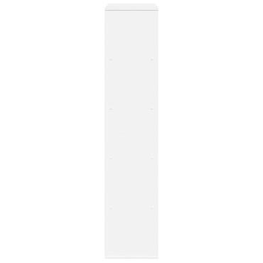 vidaXL Βιβλιοθήκη Λευκή 100x33x156,5cm από Επεξεργασμένο Ξύλο 1 τεμ.