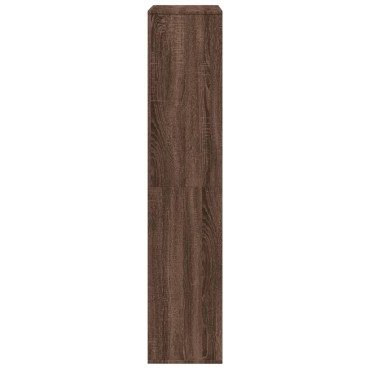 vidaXL Βιβλιοθήκη Καφέ Δρυς 100x33x156,5cm από Επεξεργασμένο Ξύλο 1 τεμ.