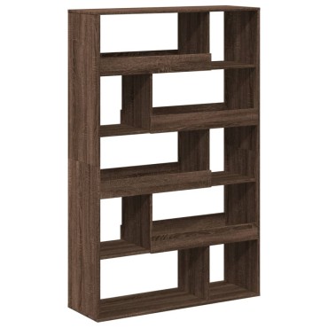 vidaXL Βιβλιοθήκη Καφέ Δρυς 100x33x156,5cm από Επεξεργασμένο Ξύλο 1 τεμ.