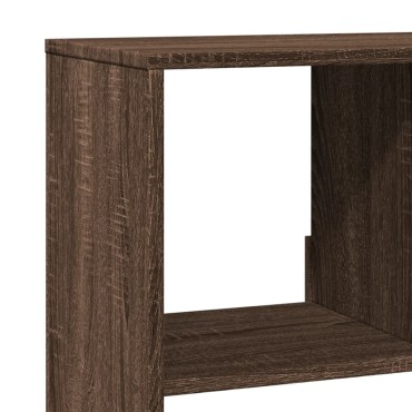 vidaXL Βιβλιοθήκη Καφέ Δρυς 100x33x156,5cm από Επεξεργασμένο Ξύλο 1 τεμ.