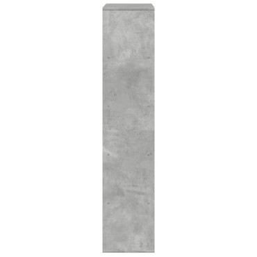 vidaXL Βιβλιοθήκη/Διαχωριστικό Χώρου Γκρι 100x33x156,5cm Επεξ. Ξύλο 1 τεμ.