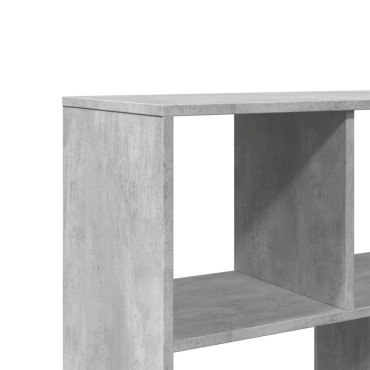 vidaXL Βιβλιοθήκη/Διαχωριστικό Χώρου Γκρι 100x33x156,5cm Επεξ. Ξύλο 1 τεμ.