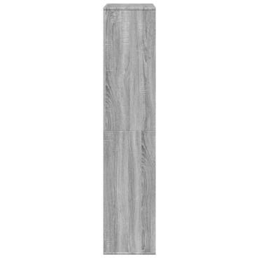 vidaXL Βιβλιοθήκη/Διαχωριστικό Χώρου Γκρι 100x33x156,5cm Επεξ. Ξύλο 1 τεμ.