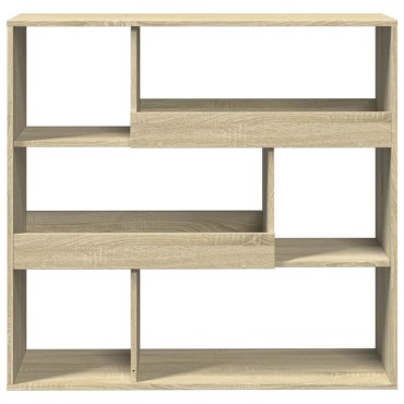 vidaXL Βιβλιοθήκη/Διαχωριστικό Χώρου Δρυς 100x33x94,5cm Επεξ. Ξύλο 1 τεμ.