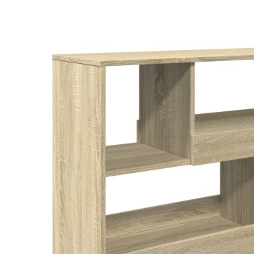 vidaXL Βιβλιοθήκη/Διαχωριστικό Χώρου Δρυς 100x33x94,5cm Επεξ. Ξύλο 1 τεμ.