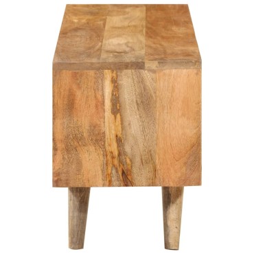 vidaXL Έπιπλο Τηλεόρασης 110x30x41cm από Μασίφ Ξύλο Μάνγκο