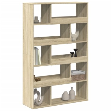 vidaXL Βιβλιοθήκη/Διαχωριστικό Χώρου Δρυς 100x33x156,5cm Επεξ. Ξύλο 1 τεμ.