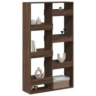 vidaXL Βιβλιοθήκη/Διαχωριστικό Χώρου Δρυς 100x33x175cm Επεξ. Ξύλο 1 τεμ.