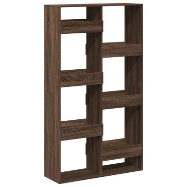 vidaXL Βιβλιοθήκη/Διαχωριστικό Χώρου Δρυς 100x33x175cm Επεξ. Ξύλο 1 τεμ.