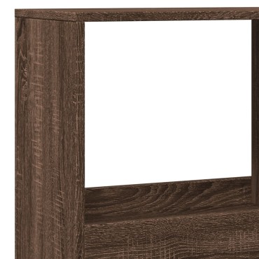 vidaXL Βιβλιοθήκη/Διαχωριστικό Χώρου Δρυς 100x33x175cm Επεξ. Ξύλο 1 τεμ.