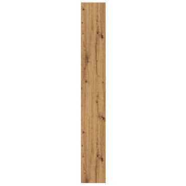 vidaXL Βιβλιοθήκη Αρτισιανή Δρυς 60x24x176cm από Επεξεργασμένο Ξύλο 1 τεμ.