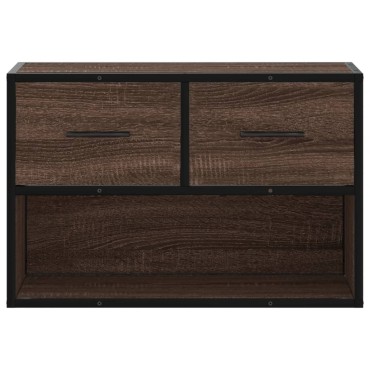vidaXL Έπιπλο Τηλεόρασης Καφέ Δρυς 60x31x39,5cm Επεξεργασμένο Ξύλο