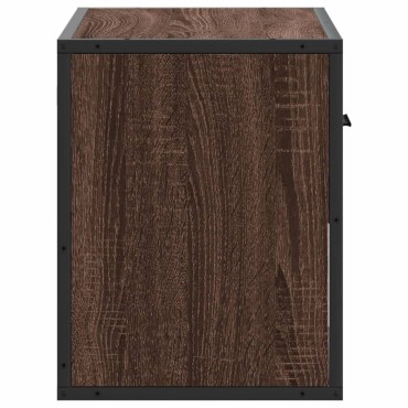 vidaXL Έπιπλο Τηλεόρασης Καφέ Δρυς 60x31x39,5cm Επεξεργασμένο Ξύλο