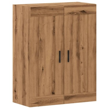 vidaXL Ντουλάπι Τοίχου Αρτισιανή Δρυς 69,5x34x90cm από Επεξεργ. Ξύλο 1 τεμ.