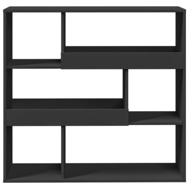 vidaXL Βιβλιοθήκη/Διαχωριστικό Χώρου Μαύρο 100x33x94,5cm 1 τεμ.