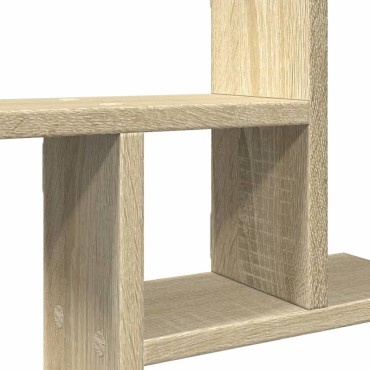 vidaXL Ραφιέρες Τοίχου 2 τεμ. Sonoma Δρυς 38x12x38cm από Επεξ. Ξύλο