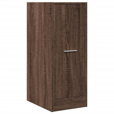 vidaXL Συρταριέρα Γενικής Χρήσης Καφέ Δρυς 30x41x77,5cm Επεξ. Ξύλο 1 τεμ.