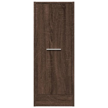 vidaXL Συρταριέρα Γενικής Χρήσης Καφέ Δρυς 30x41x77,5cm Επεξ. Ξύλο 1 τεμ.