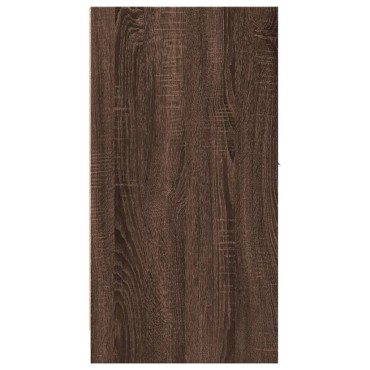vidaXL Συρταριέρα Γενικής Χρήσης Καφέ Δρυς 30x41x77,5cm Επεξ. Ξύλο 1 τεμ.