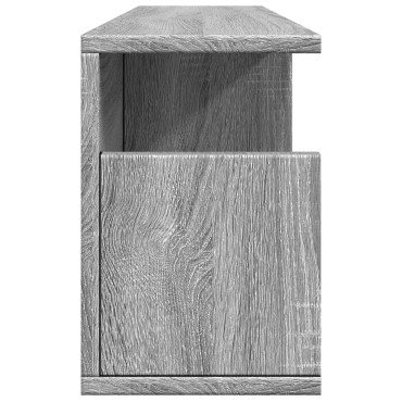vidaXL Ντουλάπι Τοίχου Γκρι Sonoma 80x20x30cm από Επεξεργασμένο Ξύλο 1 τεμ.