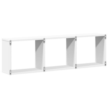 vidaXL Ντουλάπι Τοίχου Λευκό 100x20x30cm από Επεξεργασμένο Ξύλο 1 τεμ.