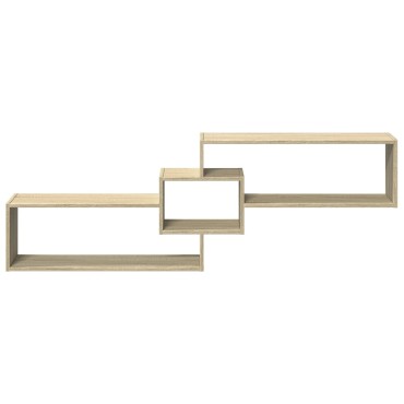 vidaXL Ντουλάπι Τοίχου Sonoma Δρυς 158x18x53cm Επεξεργασμένο Ξύλο 1 τεμ.