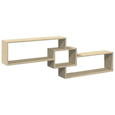 vidaXL Ντουλάπι Τοίχου Sonoma Δρυς 158x18x53cm Επεξεργασμένο Ξύλο 1 τεμ.