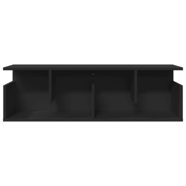 vidaXL Ντουλάπι Τοίχου Μαύρο 100x20x30cm από Επεξεργασμένο Ξύλο 1 τεμ.