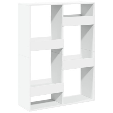 vidaXL Βιβλιοθήκη Λευκή 100x33x135cm από Επεξεργασμένο Ξύλο 1 τεμ.