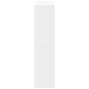 vidaXL Βιβλιοθήκη Λευκή 100x33x135cm από Επεξεργασμένο Ξύλο 1 τεμ.