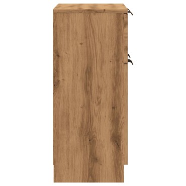 vidaXL Μπουφές Αρτισιανή Δρυς 60x30x70cm από Επεξεργασμένο Ξύλο 1 τεμ.