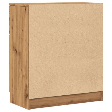 vidaXL Μπουφές Αρτισιανή Δρυς 60x30x70cm από Επεξεργασμένο Ξύλο 1 τεμ.
