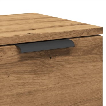 vidaXL Μπουφές Αρτισιανή Δρυς 60x30x70cm από Επεξεργασμένο Ξύλο 1 τεμ.