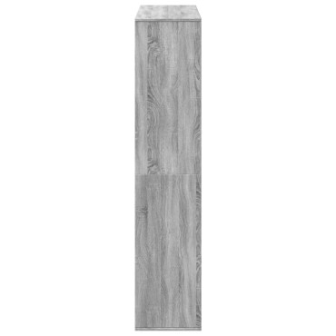 vidaXL Βιβλιοθήκη Γκρι Sonoma 100x33x156,5cm από Επεξεργ. Ξύλο 1 τεμ.
