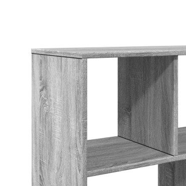 vidaXL Βιβλιοθήκη Γκρι Sonoma 100x33x156,5cm από Επεξεργ. Ξύλο 1 τεμ.