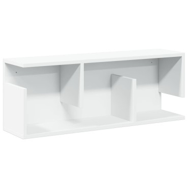 vidaXL Ντουλάπι Τοίχου Λευκό 80x20x30cm από Επεξεργασμένο Ξύλο 1 τεμ.