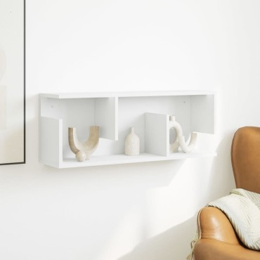 vidaXL Ντουλάπι Τοίχου Λευκό 80x20x30cm από Επεξεργασμένο Ξύλο 1 τεμ.